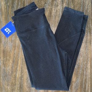 JoyLab Ribbed Black Leggings.NEW WITH TAGS